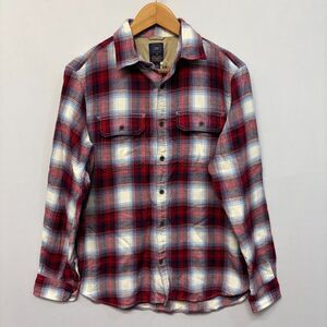 NWT GAP x Pendleton Men Flannel Button Shirt Top Size Small Plaid C060 -3
